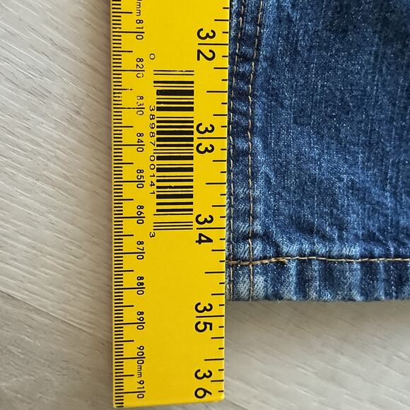 Authentic Brand Wrangler 20X Womens 5/6 x 36 Blue Jeans - Picture 8 of 9